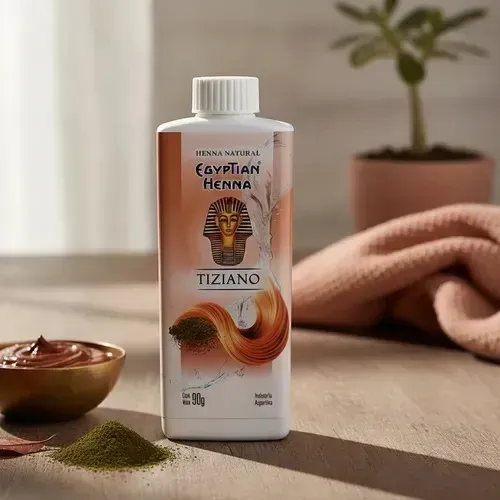 Egyptian Henna Matizador Polvo X 90 Gr Color Tiziano