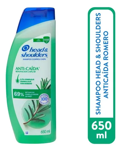 Shampoo Anticaída Romero 650ml Head & Shoulders
