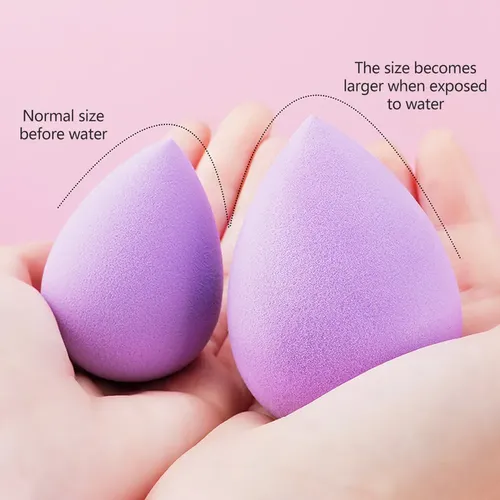 Dry & Wet Beauty Sponge Puff: Herramienta De Maquillaje Para