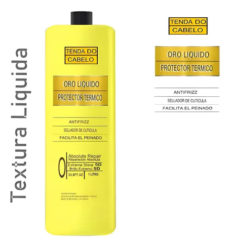 Oro Liquido 1 Litro Protector Termico Argan Keratina Envio