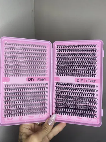 Pestañas Postizas Pelo Por Pelo Extension Diy 10-40d Pinky