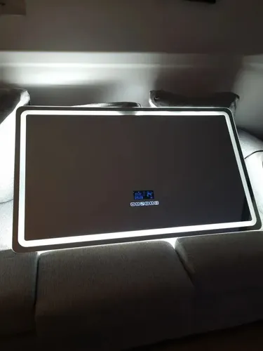 Espejo Inteligente 120×75 Bluetooth, Led, Reloj Desempañador