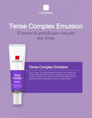 Tense Complex Emulsion Tensor Afirmante Arrugas Expresión