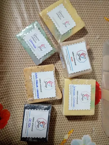 Jabón Artesanal Saponificado En Frío 1kg