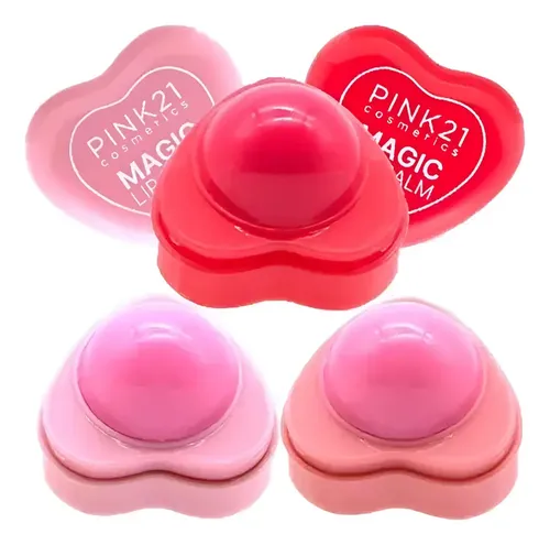 Balsamo Labial Magic Lip Balm Pink 21