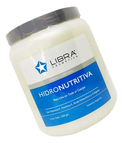 2 Crema Hidronutritiva Regeneradora 1000gr – Libra Cosmetica Fragancia Suave