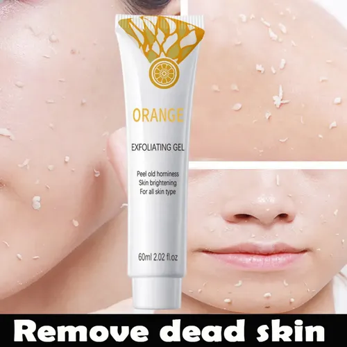 Exfoliante Corporal, Crema, Gel Para Citas, Exfoliante Facia Orange
