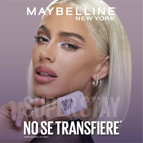 Superstay Lumi Matte Maybelline Base De Maquillaje 30 Hs.