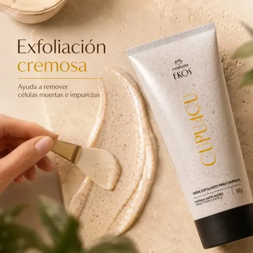 Natura Ekos Cupuacu Crema Exfoliante Para Glúteos 190g