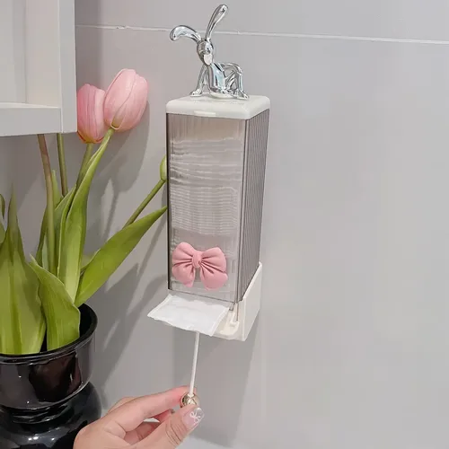 Organizadores De Maquillaje Con Dispensador De Almohadillas  Gris
