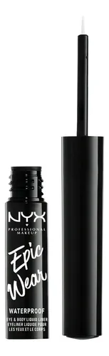Delineador Líquido Nyx Epic Wear Impermeable Larga Duración