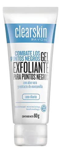 Clearskin Gel Exfoliante para Puntos Negros Avon 75g
