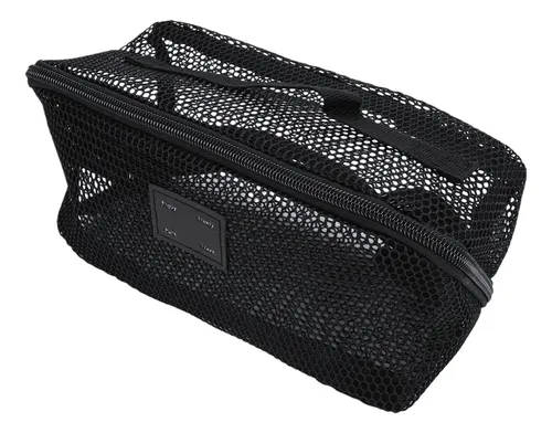 Neceser De Viaje, Malla, Maquillaje, Gran Capacidad, Abierto