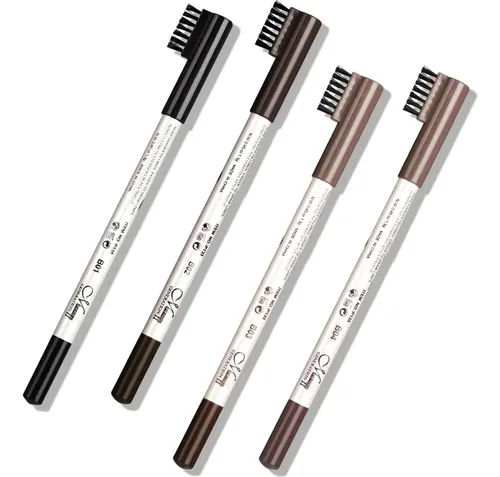 Lápices Para Cejas Pkerus 6pcs Con Delineador Y