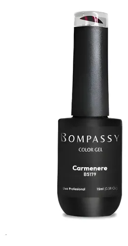 Esmalte Semipermanente 15ml Coleccion Pantone Bompassy Color B5179 – CARMENERE