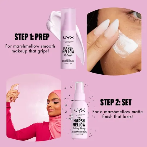 Prebase Facial Nyx Marshmellow 10 En 1 Pack De 2