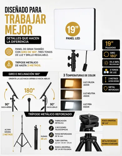 Kit De Iluminación Para Lashistas Y Extensiones De Pestañas