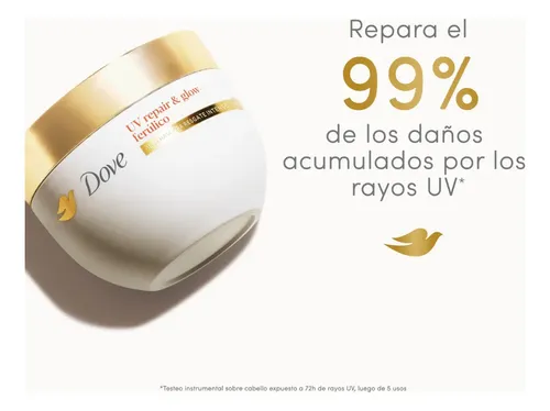 Dove Combo Cabello UV Repair Máscara Capilar 250g + Óleo Sérum 110ml