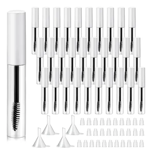 Tubos De Rímel Vacíos De 10 Ml (paquete De 30) Con Embudos Y