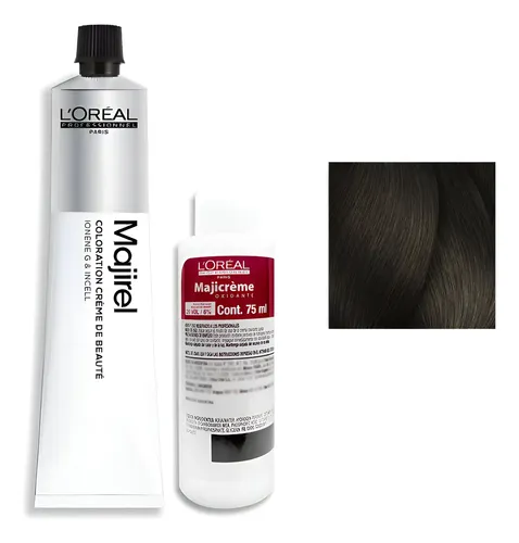 Tintura Majirel Loreal Coloracion Tono 6 + Oxidante 75ml 6 Rubio Oscuro