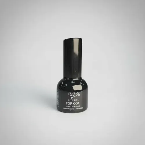 Top Coat City Girl 10ml Para Esmalte Semipermanente Uv Led