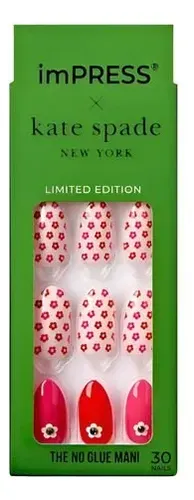 Kiss Impress Uñas Postizas Modelo Petal Pop
