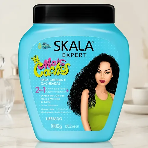 Skala Mais Cachos 2 En 1 Rizos Y Crespos Hidratacion 1000 Gr
