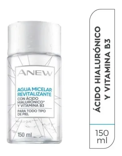 Anew Agua Micelar Revitalizante Ácido Hialuronico Vita B3