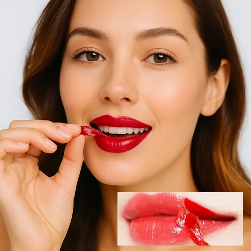 Set 6 Tintas Labiales Peel Off Larga Duración Efecto Tattoo