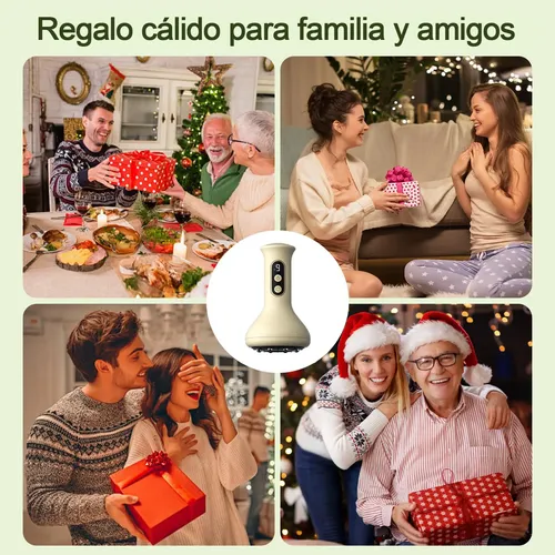 Masajeador Anticelulitis Con Función De Succión Y Ventosas Beige