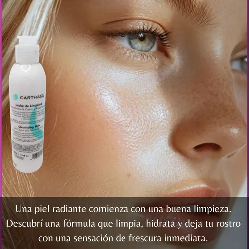 Leche Limpieza Facial Carthage Ext Caviar Algas Hidrata 200g