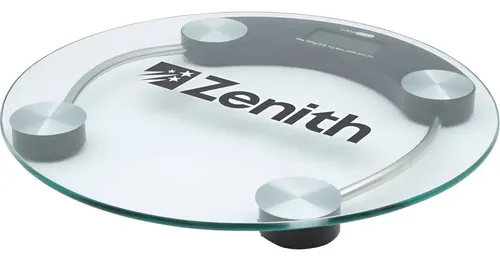 Balanza Digital Personal Zenith Clear Scale 180kg Vidrio