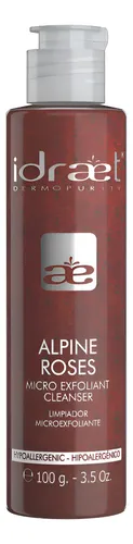 Idraet Gel De Limpieza Micro Exfoliante Agua De Rosas 100g