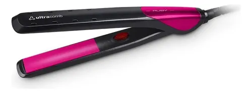Planchita De Pelo Alisadora Ultracomb Ruby Ap-4401