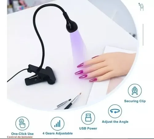 Cabina Uv Led Lampara De Secado De Uñas Flexible Soft Gel