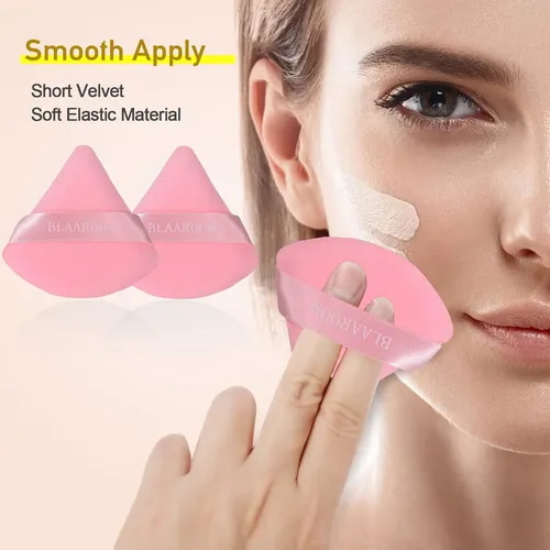 Blaaroom Esponjas De Maquillaje, Algodón, 7cm, 6 Piezas Ad