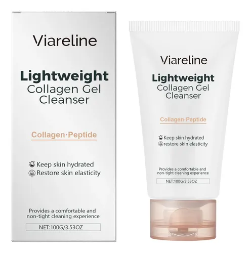 Limpiador Facial Suave Viareline Para Una Piel Suave E Hidra