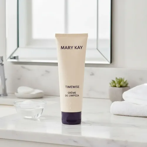 Crema limpiadora Mary Kay 4 en 1 Timewise de 127 g para uso normal y seco para día y noche
