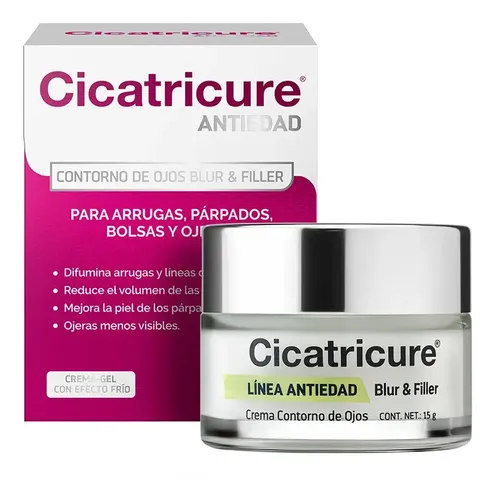 Cicatricure Crema Antiedad Contorno De Ojos Blur&filler 15g Momento de aplicación Día/Noche Tipo de piel Normal