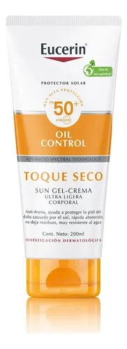 Eucerin Sun Oil Control Toque Seco Corporal Fps50+ 200ml