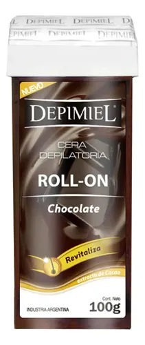 Cera Depilatoria Roll-on Chocolate X100 G Depimiel X 6 U