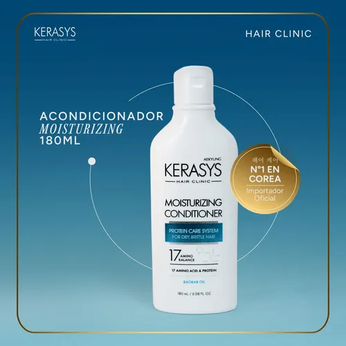 Kerasys Acondicionador Hidratante Coreano 180 Ml