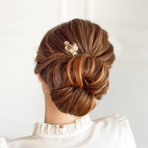 Joyas De Pelo Hechas A Mano Con Forma De Alfiler De Metal Pa