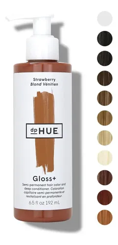 Dphue Gloss+ – Fresa, 6.5 Oz – Tinte Semipermanente Para El