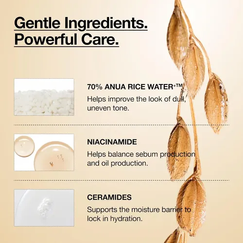Anua Rice 70 Glow Milky Toner 250ml Tónico Facial Hidratante