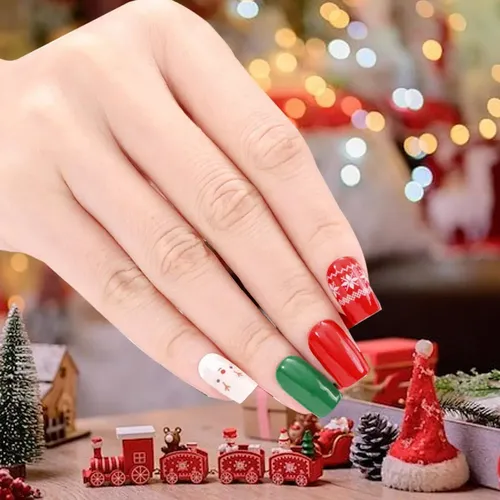Kit De Pegatinas Para Uñas Navidad Navidad