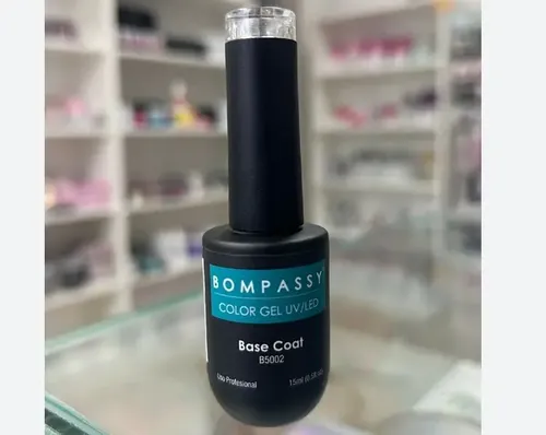 Bompassy Gel Base Coat 15ml Uv/led B5002 15 X 6 Unidades