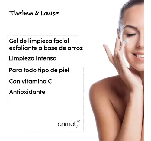 Gel Limpieza Facial Exfoliante A Base De Agua De Arroz Tyl