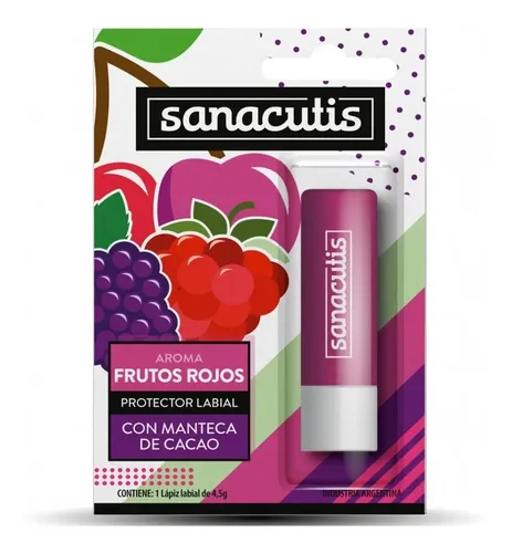 Sanacutis Balsam Labial Frutos Rojos