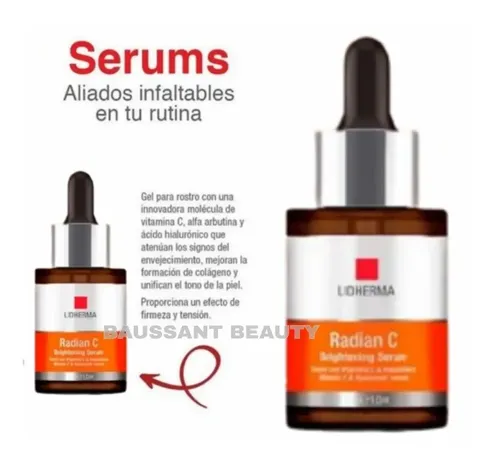 Radian C Serum Lidherma Hialuronico Vitamina C
